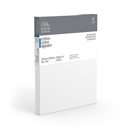 Winsor & Newton Professional Cotton Canvas, 8" x 10" - size: 8" x 10", style: Cotton
