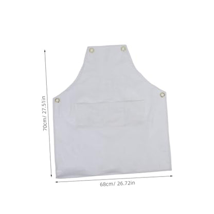 Thick Material Waterproof Oil Bib Pockets for Artists Chefs and Home Use