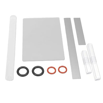 Pssopp Acrylic Clay Rolling Pin Polymer Clay Cutter Tools Set, Acrylic Rolling Pin Ceramic Cutters Slicer Kit for Sculpting Modeling Crafts Hand Making Tools