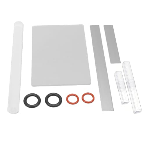 Polymer Clay Cutter Tools, Multipurpose Acrylic Polymer Clay Tools DIY Set Easy to Clean Clay Sculpting Tool Kits Roller Pin Clear Sheet with 2 Scrapers for Art Craft