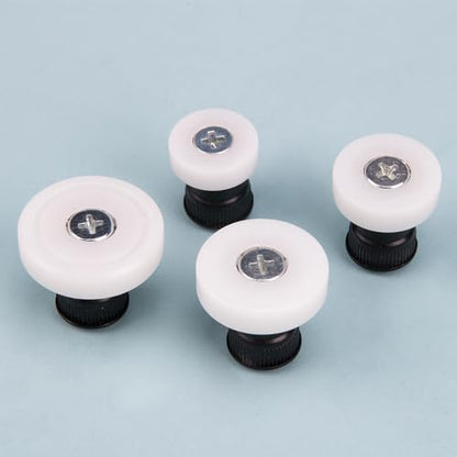 ZORZA 4Pcs Pottery Wheel Trimming Tools Little Spinners for Clay Finishing | Tiny,Smooth,Ergonomic,Protects your Hands,4Sizes,for Pottery Enthusias Ceramic Projects,Achieve Precise Centering Balance