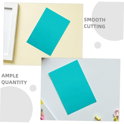 TEHAUX 6pcs PVC Printmaking Linoleum Blocks for DIY Craft Projects Smooth Cutting Engraving Material for Linocut Plates and Block Printing for Artists and