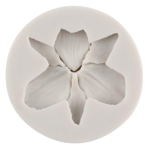 Orchid Flower Polymer Clay Mold Orchid Silicone Molds for DIY Crafts Epoxy Resin Casting Air Dry Polymer Clay Plaster Jewelry Making - color: Style K