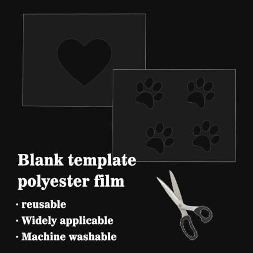 7-Pack Quilting Template Plastic Sheets Translucent, 12x18 Inch Sewing Templates Material for Quilting Patterns Templates, Plastic Quilting Templates for Cutting Patterns