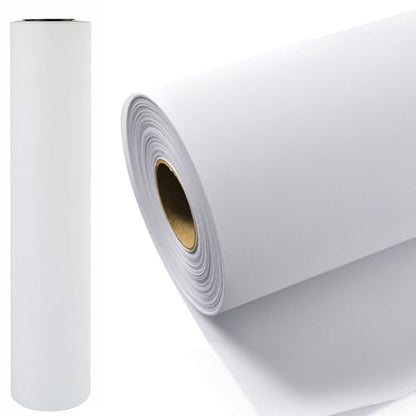 Premium Polyster Canvas Roll, Canvas Paper for Printing, Quick Dry, Wide Format Inkjet Printer Compatible, Paper Roll, Perfect for Fine Art, Photography, Giclée Printing, Archival Quality Prints - size: 44"x100' 200GSM Polyester