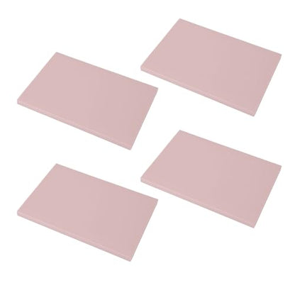 10PCS Rubber Stamp Carving Block, Soft Easy Carve Stamp Making Kit for DIY Printmaking, Premium Carving Rubber Blocks with Smooth Surface for Beginners and Crafters (Pink) - color: Pink