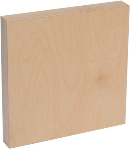 American Easel 18 Inch by 18 Inch by 1 5/8 Inch Deep Cradled Painting Panel (AE1818D)