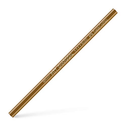 Faber-Castell PITT Pressed Charcoal Single Pencil Wax Oil Hard