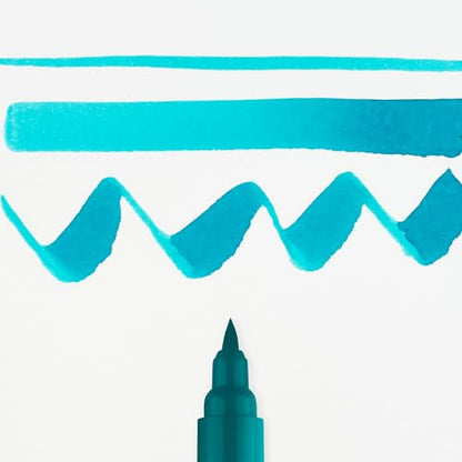 Ecoline Brush Pen Blueish green 640 (11506400) - color: Blueish Green