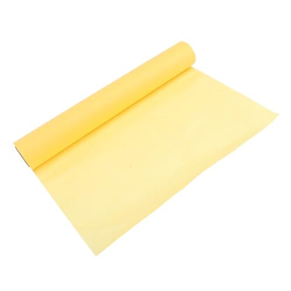 Omabeta Tracing Paper Roll, Translucent Yellow Soft Thin, 12 Inches Width for Drawing Sewing Sketching Gift Wrapping Designers Artists Craft Enthusiasts Origin (23meter) - size: 23meter