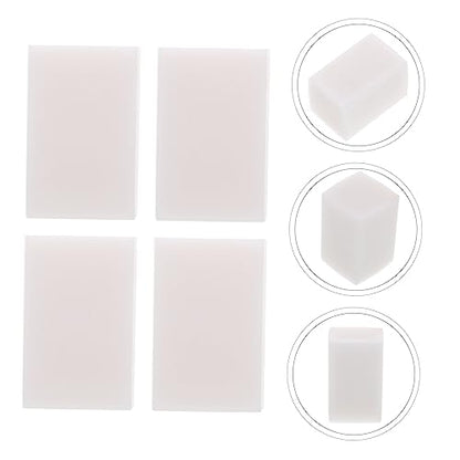 Housoutil 4Pcs Professional Rubber Carving Blocks for DIY Crafts Rubber Stamp Tools with Smooth Edges for Printmaking and Engraving Projects Each