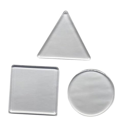 3 Pieces Gel Printing Plate Reusable Gel Plate Printing Plate Washable Printmaking Plate Card Craft Press for Arts Crafting Suitable for, 3pcs - color: 3pcs