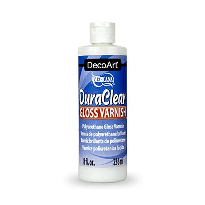 Decoart DuraClear Varnish, Gloss DS19-9, 8 fl oz Bottle