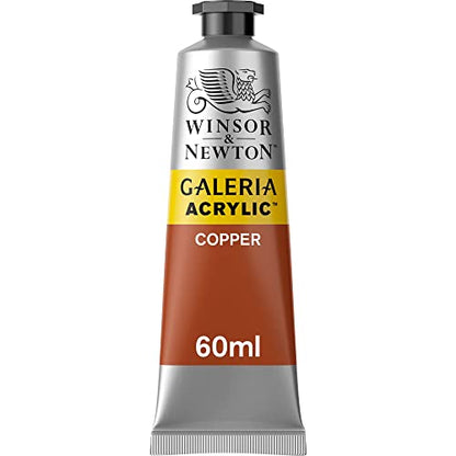 Winsor & Newton Galeria Acrylic Color, 60ml (2-oz) Tube, Copper - color: Copper, style: 2-oz Tube