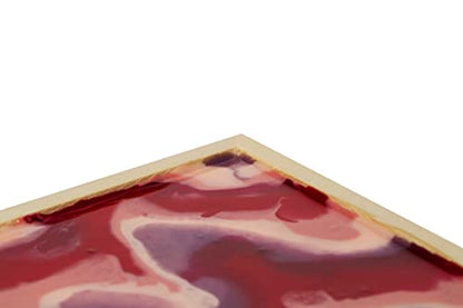 Da Vinci Pro Liquid Art Canvas Multi-Media Panels for High Flow Fluid Acrylics, Glazing Liquids, Pouring Mediums, Encaustics, Resin Paints, and Alcohol-Based Ink - [3/4" Deep, 16x16" Panel] - size: 16x16" Panel