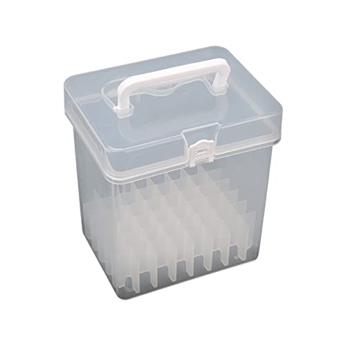 Handheld Marker Pen Organizer Multi-slot Colored Marker Storage for Case Waterproof Dust-proof for Student Kid Home Scho Transparent, 48 - size: 48