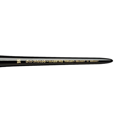 da Vinci Watercolor Series 10 Maestro Paint Brush, Round Kolinsky Red Sable, Size 18 - size: Size 18, style: Round Series 10