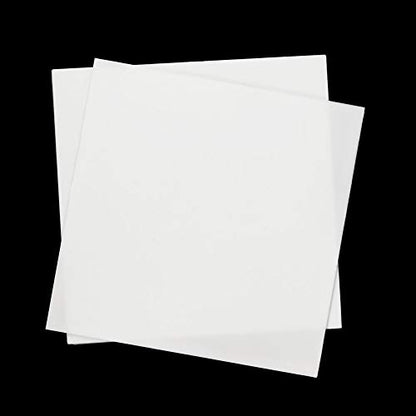 StonyLab Glass Backed TLC Classical Silica Gel Plate, 20 x 20 cm Thin Layer Chromatography Analytical Plate with Silica Gel, Pack of 10