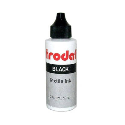 Trodat Textile and Clothing Marker Ink, 60 cc (2 oz) bottle