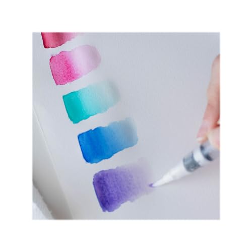 Art 101 Creative Tools Brush Pens, Assorted, 8 Pens/Pack, 3 Packs/Carton (73024)