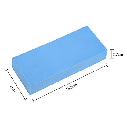 2 Pack Rectangle Artist Sponges - Watercolor Sponges for Painting, Crafts, Grout, Cleaning, Pottery, Clay, Ceramics, Household Use and More - 6.5 x 2.8 x 1.1Inch