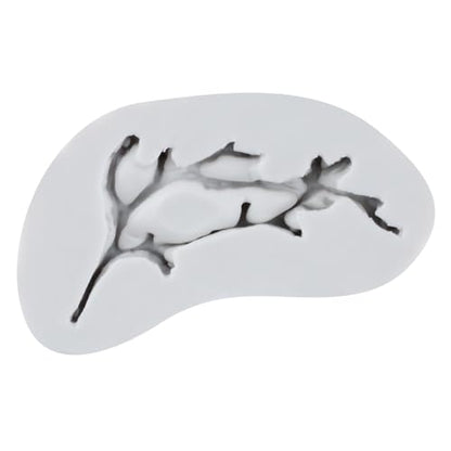 3D Tree Branch Polymer Clay Mold Tree Branch Silicone Molds for DIY Crafts Epoxy Resin Casting Air Dry Polymer Clay Plaster Jewelry Making - color: Style B