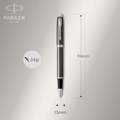 Fountain pen PARKER IM, size F, ink cartridge.