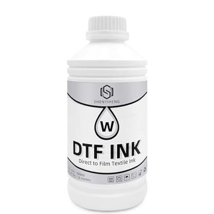 Premium DTF Ink 1000ML - DTF Transfer Ink for PET Film, Used for Epson ET-8550, L1800, L800, R2400, P400, P800, XP15000, Heat Transfer Printing Direct to Film, 1x1000ML (W) - size: 1x1000ml (W)