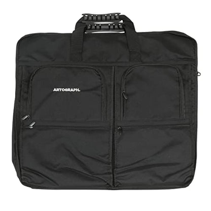 Artograph Padded Carrying Bag, Protective Travel Case for LightPads, Laptops, Art Supplies & Sketch Pads, Multiple Zippered Pockets, Durable Nylon, Portable Artist Storage Tote, 24 x 22.5-Inch - size: 24 x 22.5-Inch