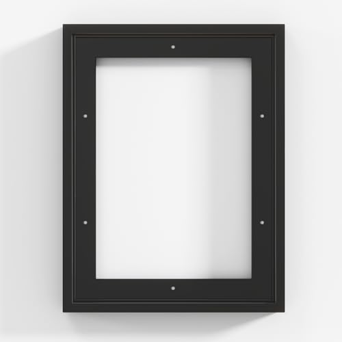 Venusmiles Canvas Frame 9x12 Frame for Canvas Painting Floating for 1" Deep, Floater for Canvas Artist Panel Oil Painting Wall Art Décor, Vertical or Horizontal Picture Wall Decor, Black - color: Black, size: 9x12, 1P