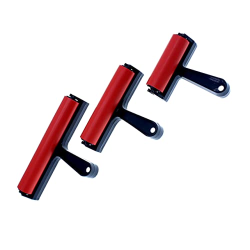 Artist Rubber Roller Brush Lightweight Ink Painting Tool for Scrapbooks Wallpapers Graffiti Durable Sponge Paint Brush for Easy DIY Artwork - size: 13*21.5cm