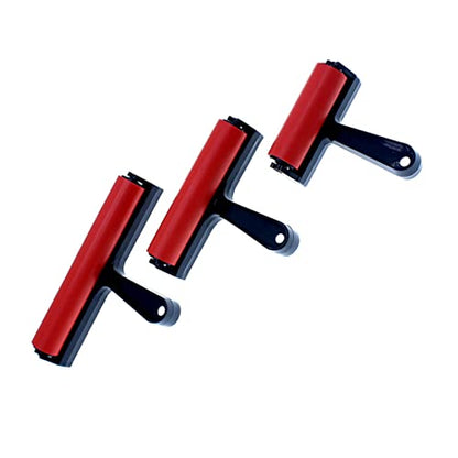 Artist Rubber Roller Brush Lightweight Ink Painting Tool for Scrapbooks Wallpapers Graffiti Durable Sponge Paint Brush for Easy DIY Artwork - size: 13*21.5cm