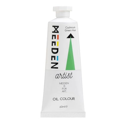 MEEDEN Artist Grade Oil Paint: Cadmium Green Hue - 60ml/2oz Tube - Professional Art Paints for Canvas Painting - color: Cadmium Green Hue, style: 60ml/2oz