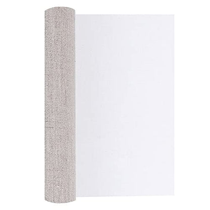 Painting Canvas Roll 3M One Roll Professional Blank Canvas for Painting Layer Acrylic Oil Painting Canvas Linen Blend Primed Art Supplies for Artist Natural Cotton Canvas Fabric - color: 3m Long Width 88cm