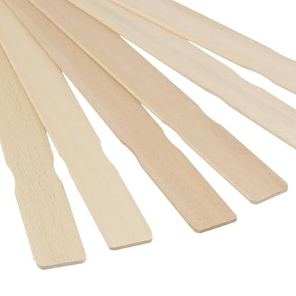 200 PCS 14 inch Paint Mixing Stick, Wood Paddles Paint Stir Sticks for DIY Craft, Mixing, Garden Plant Labels