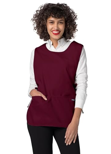 Adar Universal Cobbler Apron 3 Pack - Unisex Cobbler Apron - color: Burgundy, size: Standard