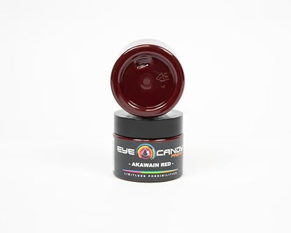 Eye Candy Resin Pigment Paste – Highly Pigmented Epoxy Color, 2 oz, Solid Non-Metallic, Mixable for Custom Shades (Akawain Red) - color: Akawain Red