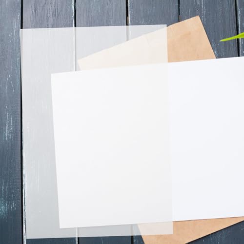 WRITWAA 10 Sheets A4 Carbon Transfer Paper for Woodburning and Crafting, Ultra-Thin Graphite Tracing Paper Sheets for DIY Art Projects and Transfers