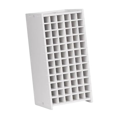 Marker Pen Organizer Desktop Storage Rack 72 Slots Wood PP Board Workspace Home Office Craft Stationery Holder