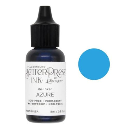 Spellbinders BetterPress Letterpress Ink Pad & Reinkers Bundle (Tropical) - color: Tropical