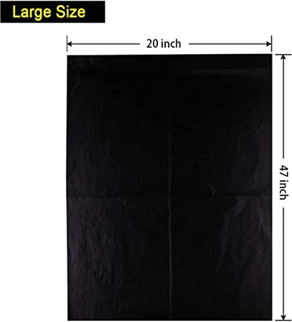 Swanaryo Large Graphite Transfer Paper - 20 x 47 Inch, 6 Sheets | Black Carbon Paper for Tracing on Wood, Paper, Canvas, and Other Art Craft Surfaces - size: 20 x 47 Inch