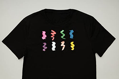 Cosmic Moon - Metallic 3D Fabric Paint - 1.01fl oz - Purple - Textile paint for clothes, t-shirts, bags, shoes & canvas - color: Purple