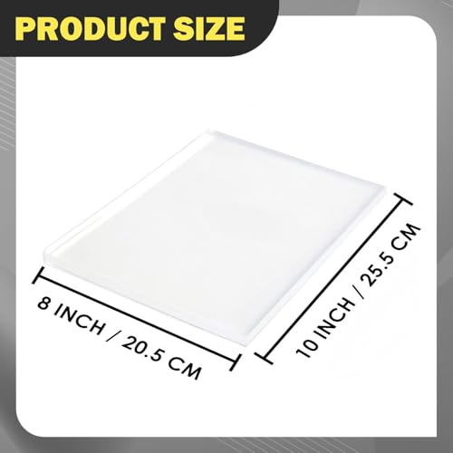 Gel Plate Printing Plate Monoprinting Supplies Silicone Smooth Surface Reusable Printing Pad Suitable for Card Making Journaling Scrapbookin, Style B - size: Style B