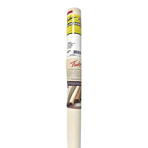 Fredrix Alabama Artist Canvas Roll, 56" x 108", White