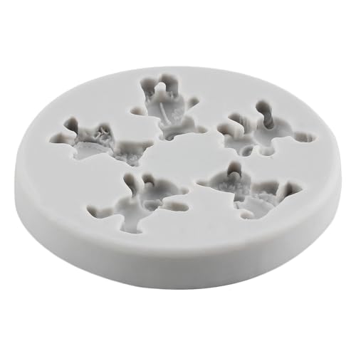 Bear Polymer Clay Mold Bear Silicone Molds for DIY Crafts Air Dry Plaster Polymer Clay Epoxy Resin Casting Jewelry Making - color: Style B