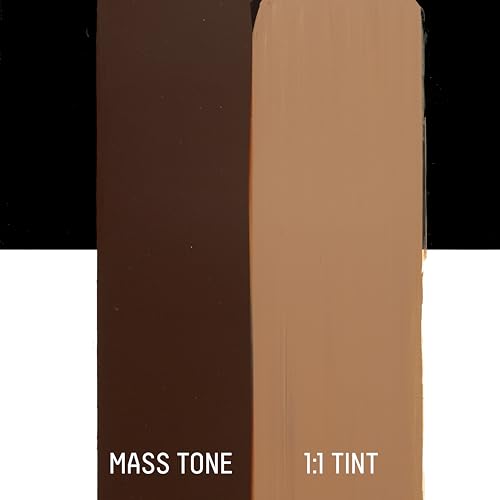 Liquitex BASICS Acrylic Paint, 400ml (13.5-oz) Bottle, Burnt Umber - color: Burnt Umber, size: 13.5 Fl Oz (Pack of 1)