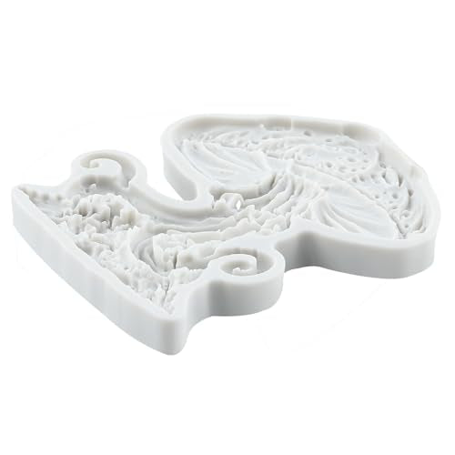 Mushroom Polymer Clay Silicone Mold for DIY Crafts Epoxy Resin Casting Air Dry Polymer Clay Plaster Jewelry Making - color: Style F