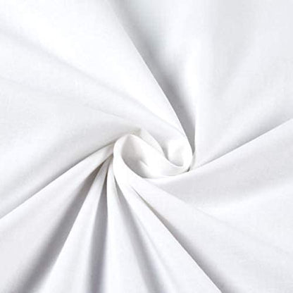 AK TRADING CO. Muslin Fabric/Textile Bleached - Draping Fabric - Bleached White 1 Yard Medium Weight - 100% Cotton (60in. Wide) - color: Bleach White, size: 1 Yard