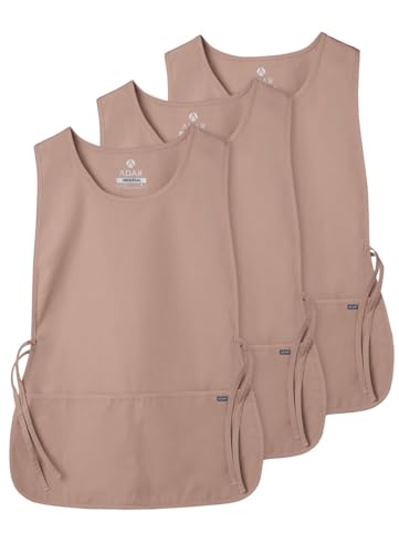 Adar Universal Cobbler Apron 3 Pack - Unisex Cobbler Apron - color: Khaki, size: Standard
