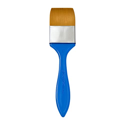 Sterling Edwards Signature Series Watercolor Artist Paint Brush - Flat - 2 inch - size: Wash - 2 inch